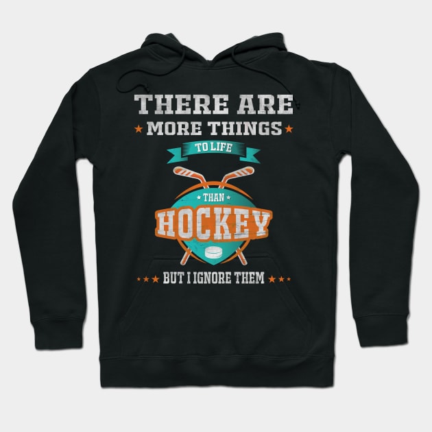 HOCKEY FUNNY SHIRT GIFT Hoodie by missalona